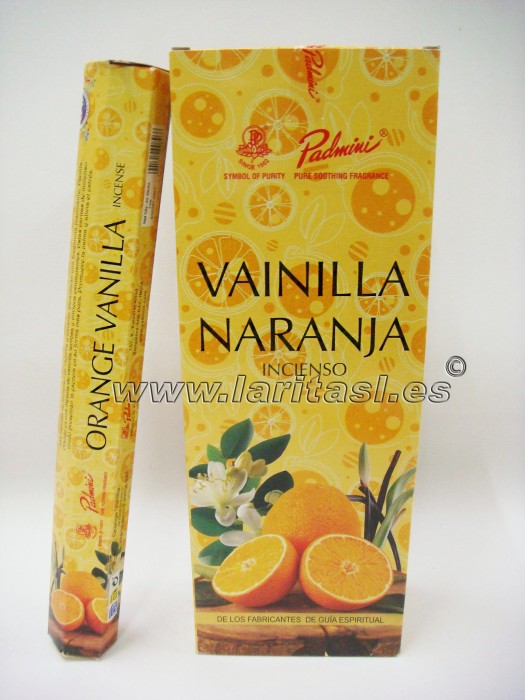 Incienso Padmini Vanilla Orange 20g (6x20gr)